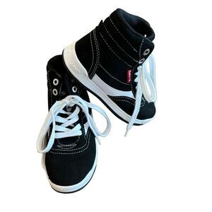 Levi’s Hightop Black Tennis Shoes Sneaker Size 11 Unisex